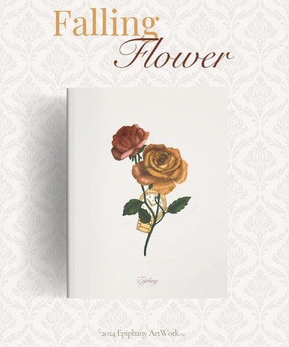 Falling flower